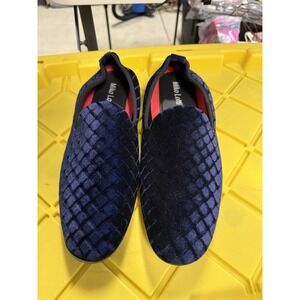 Miko Lotti Velvet Designer Dress Loafers Slip Smoking Casual Shoe Size 13